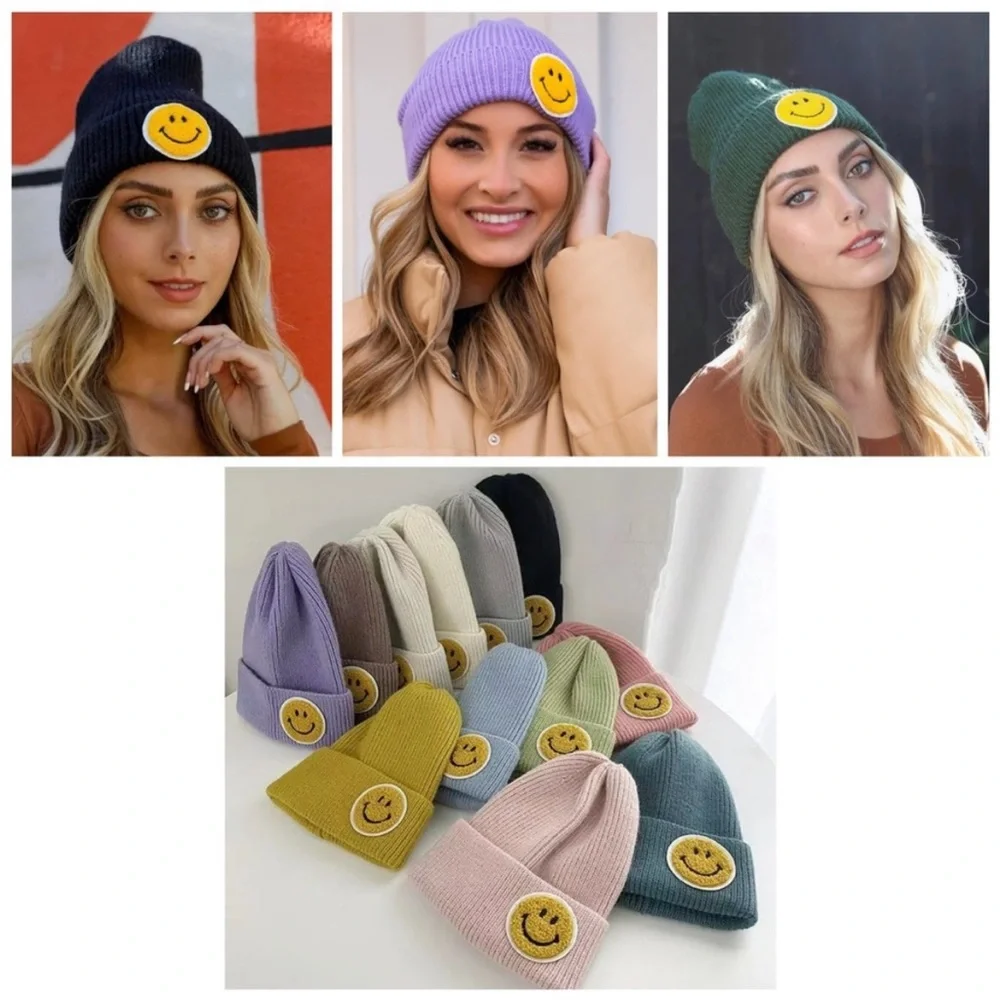 Smiley Face Beanie